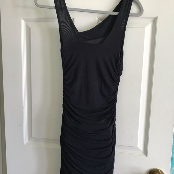 Express Black Fitted Dress - Picture 8 of 8